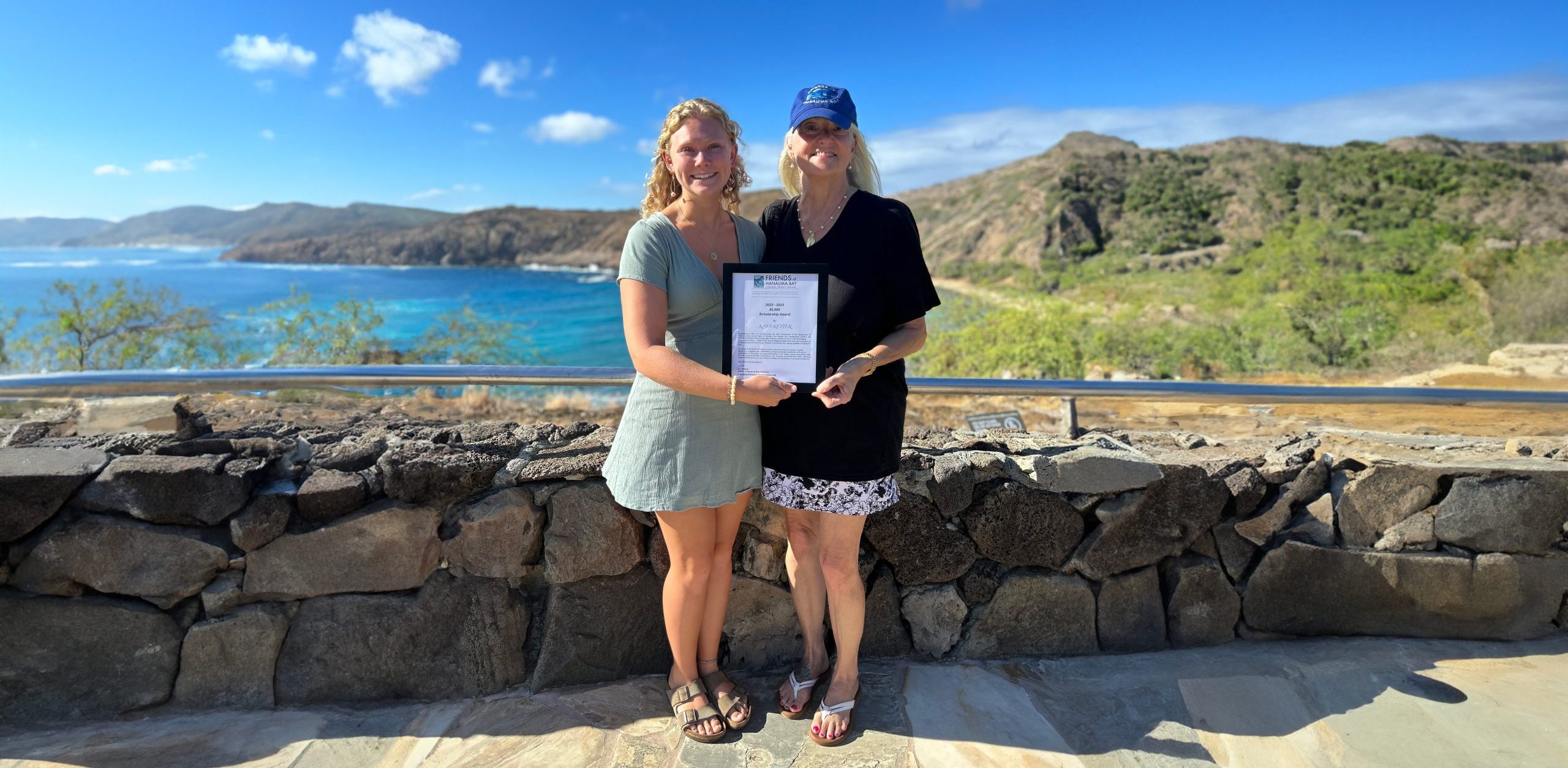Kaya Ketter Awarded Friends of Hanauma Bay Scholarship Award